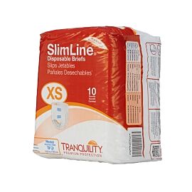 Tranquility SlimLine Heavy Protection Incontinence Brief, Extra Small