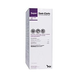 Super Sani-Cloth Disinfecting Wipes - Individual Packets, 11.5 in x 11.75 in