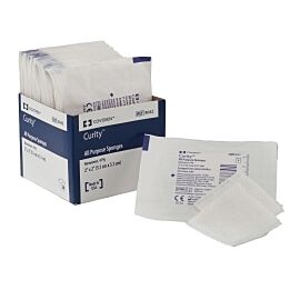 Curity Sterile Nonwoven Sponge, 3 x 3 Inch