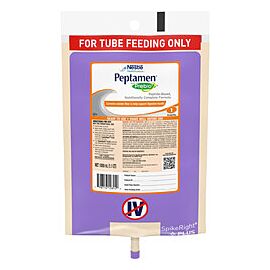 Peptamen with Prebio1 Unflavored Tube Feeding Formula 33.8 oz Bag