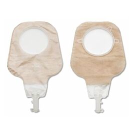 New Image Two-Piece Drainable Ultra Clear Ostomy Pouch, 12 Inch Length, 1¾ Inch Flange