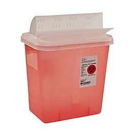 SharpSafety Plastic 2 Gallon Sharps Container NonSterile