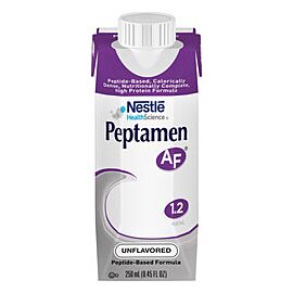 Peptamen AF Unflavored Tube Feeding Formula 250 mL Carton