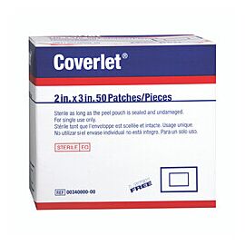 Coverlet Adhesive Wound Bandage - Sterile Fabric Patch