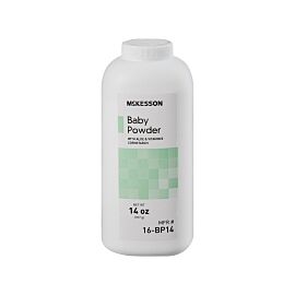 McKesson Baby Aloe and Vitamin E Fresh Scent Cornstarch Powder, 14 oz Shaker Bottle