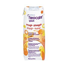Neocate Splash Orange / Pineapple Pediatric Oral Supplement / Tube Feeding Formula, 8 oz. Carton