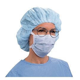Halyard Pleated Anti-fog Foam Surgical Mask, One Size Fits Most