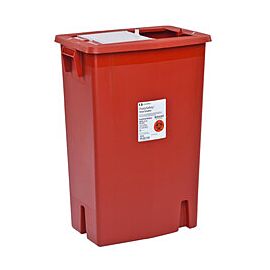 SharpSafety Plastic 18 Gallon Sharps Container 8938 NonSterile