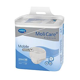 MoliCare Premium Mobile 6D Incontinence Underwear, Moderate Absorbency - Unisex, Adult, Medium