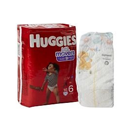 Huggies Little Movers Diaper, Size 6