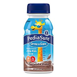 PediaSure Grow & Gain Pediatric Oral Supplement Chocolate 8 oz Bottle