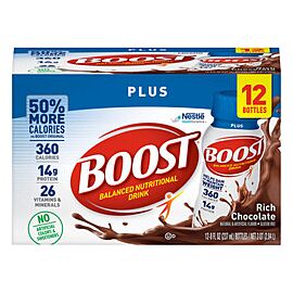 Boost Plus Balanced Nutritional Drink 8 oz Bottle