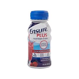 Ensure Plus Strawberry Oral Supplement, 8 oz. Bottle