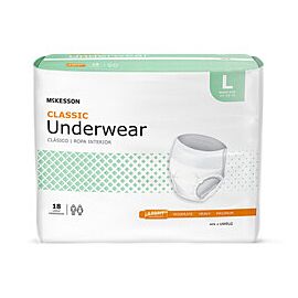 McKesson Classic Incontinence Underwear, Light Absorbency