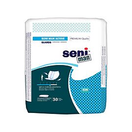 Seni Man Active Incontinence Liners for Males, Moderate Absorbency - One Size Fits Most, Disposable