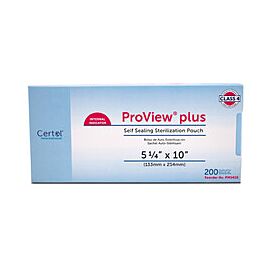 ProView plus Self Sealing Sterilization Pouch, 5 1/4 in x 10 in