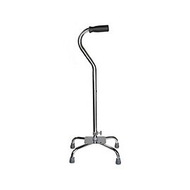 McKesson Quad Cane, Large Base - Steel, 300 lbs Capacity, 29 in to 37 1/2 in