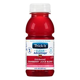 Thick-It Clear Advantage Nectar Consistency Cranberry Thickened Beverage, 8 oz. Bottle
