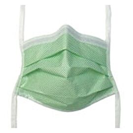 Fog Shield Surgical Mask, Green