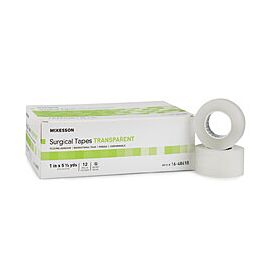 McKesson Surgical Tape - Clear Silicone Adhesive Medical Tape