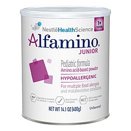 Alfamino Junior Amino Acid Pediatric Formula Unflavored 14.1 oz Can