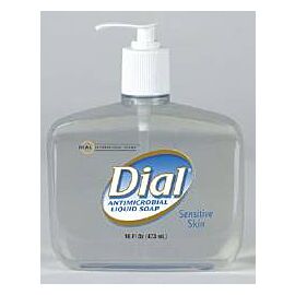 Dial Sensitive Antimicrobial Soap 16 oz. Pump Bottle