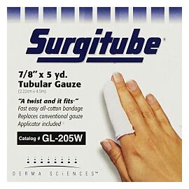 Surgitube Tubular Retainer Dressing, 7/8 Inch x 5 Yard