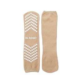 McKesson Slipper Socks, X-Large, Tan