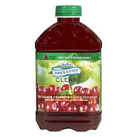 Thick & Easy Nectar Consistency Cranberry Thickened Beverage, 46 oz. Bottle