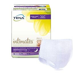 Tena Intimates Overnight Absorbent Underwear, Medium