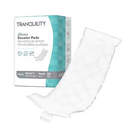 Tranquility Essential Incontinence Booster Pads for Youths, Heavy Absorbency - Unisex, Disposable