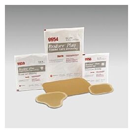 Restore Hydrocolloid Dressing without Tapered Edges, 4 x 4 Inch