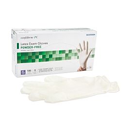 McKesson Confiderm Latex Exam Glove, Extra Large, Ivory