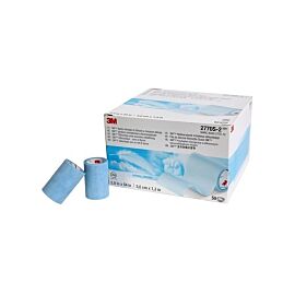 3M Micropore S Silicone Medical Tape, 2 Inch x 1-1/2 Yard, Blue