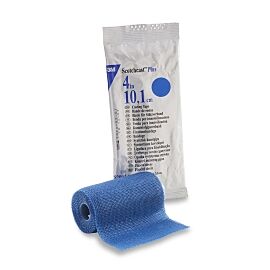 3M Scotchcast Plus Blue Cast Tape, 4 Inch x 4 Yard