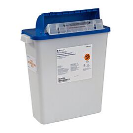 PharmaSafety 3 Gallon Pharmaceutical Waste Container 8836SA NonSterile