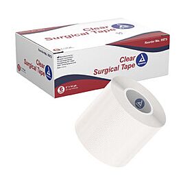 Dynarex Clear Surgical Tape, Non-Sterile Porous Surgical Tape