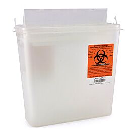 McKesson Prevent Polypropylene 1.25 Gallon Sharps Container 2261 NonSterile