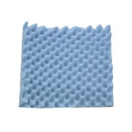 Convoluted Foam Seat Cushion, Blue