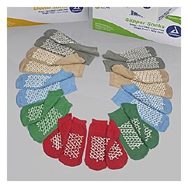 Soft Sole Slipper Socks, Large