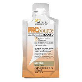 ProSource NoCarb Unflavored Protein Supplement 1 oz. Bottle