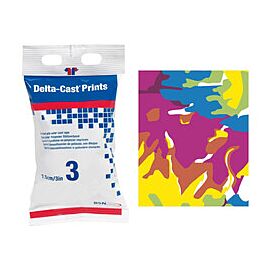 Delta-Cast Prints Cast Tape 3 Inch X 12 Foot Polyester Pastel Print