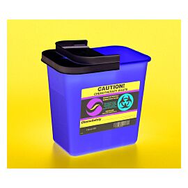 SharpSafety Chemotherapy Waste Container, 26 H x 18¼ W x 12¾ D Inch