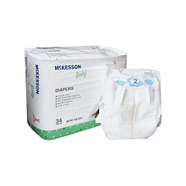 McKesson Baby Diapers, Size 2