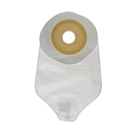 ActiveLife One-Piece Drainable Transparent Urostomy Pouch, 11 Inch Length, 1½ Inch Stoma
