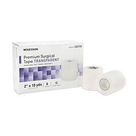 McKesson Transparent Surgical Tape, Water-Resistant Medical Tape