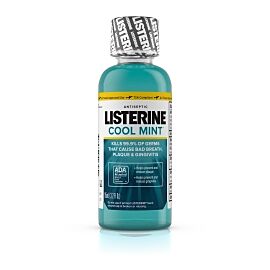 Listerine Cool Mint Antiseptic Mouthwash, 3.2 oz. Bottle