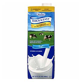 Thick & Easy Dairy Honey Consistency Milk Thickened Beverage 32 oz Carton