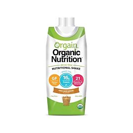 Orgain Organic Nutritional Shake Iced Café Mocha Oral Supplement, 11 oz. Carton