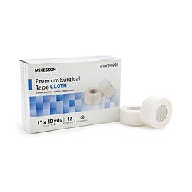 McKesson Cloth Surgical Tape, High-Adhesion Water-Resistant Medical Tape